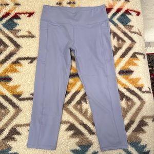 CVG lilac capri leggings Medium